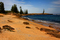 Slaughter Bay Beach Looking to the Lone Pine, Kingston, Norfolk Island