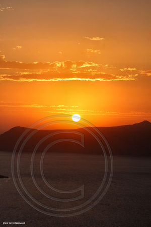 Sunset,Santorini, Greek Islands