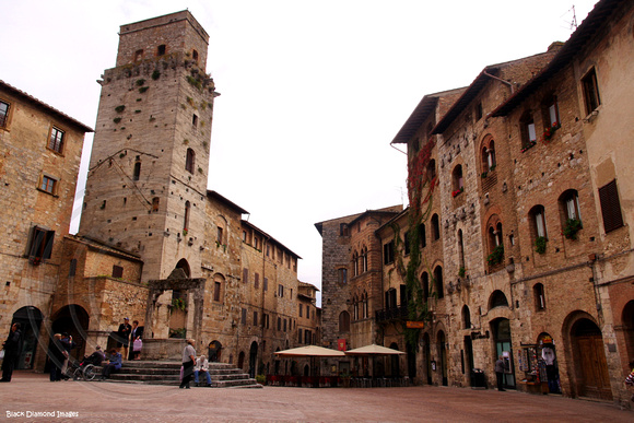 San Gimignano, Siena, Tuscany, Italy, From the Tower