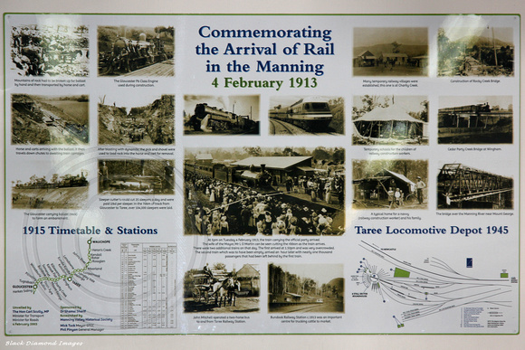 Commemorating the Arrival of Rail in The Manning Valley 4th February 1915, Taree, NSW