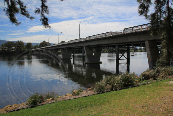 Concrete Bridge Over Shoalhaven River, Opened 19th September 1980, Nowra, NSW