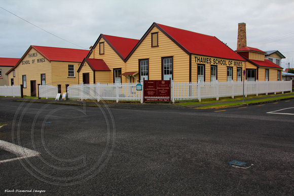 School of Mines, Thames, Coromandel Peninsula, North Island, New Zealand