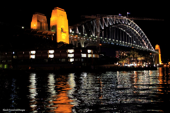 2011 - Sydney Harbour Bridge - Vivid Sydney Festival of Music Light and Ideas