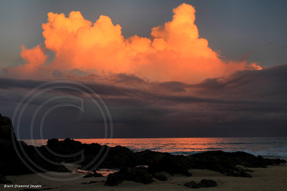 Sunset Back Beach Black Head, Hallidays Point 13.5.14