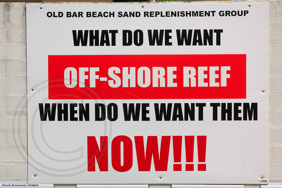 Offshore Reef Campaign at Old Bar, Manning Valley, NSW, March 2013