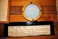 Captain Bligh's Room on the HMS Bounty, Bounty Folk Museum, Burnt Pine, Norfolk Island