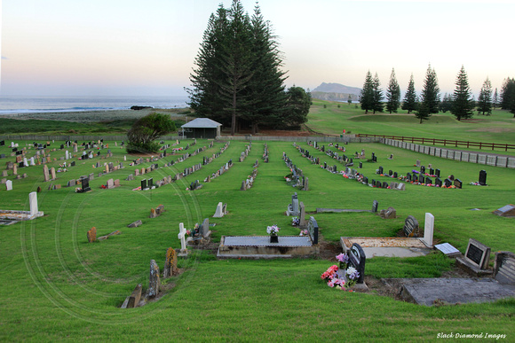 Historic Kingston Cemetary, Oldest Grave 1798, Kingston, Norfolk Island