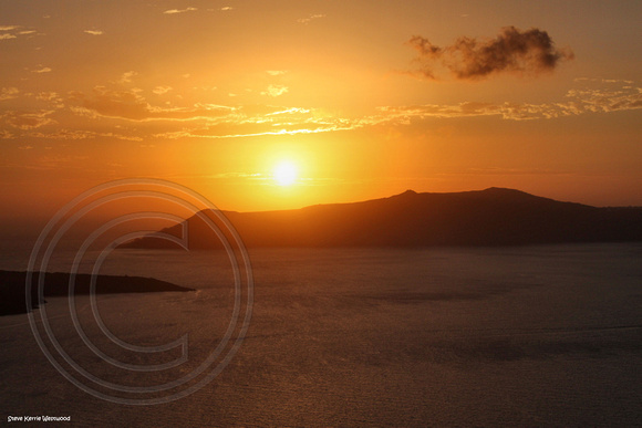 Sunset,Santorini, Greek Islands