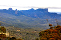 View to the Warrambungles from the Australian Astronomical Observatory - Siding Springs
