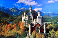 Souvenier Postcard - Neuschwanstein Castle, Bavaria, Germany