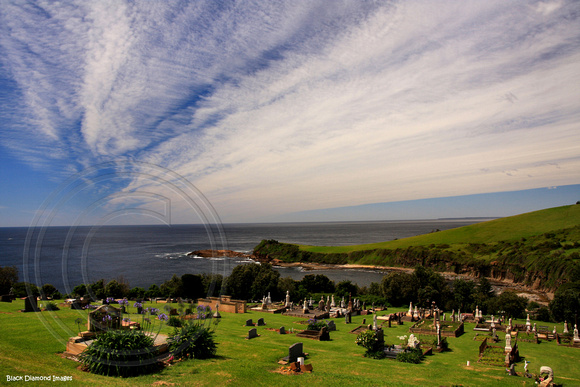 Clouds Over Gerringong Cemetary, South Coast, NSW