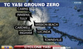 Cyclone Yasi 8.34am 3rd March