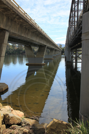 Concrete Bridge Over Shoalhaven River, Opened 19th September 1980, Nowra, NSW