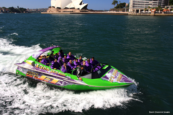 Jet Boat - Circular Quay, Sydney Harbour, Sydney, NSW Australia