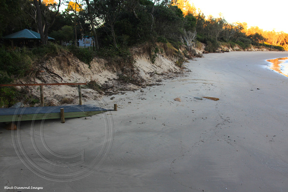 Beach Erosion at Forster Beach, Scotts Head, Mid North Coast, NSW