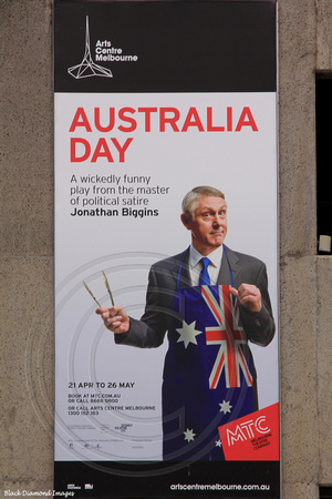 'Australia Day', a Play by Jonathon Biggins, Victorian Arts Centre, Melbourne