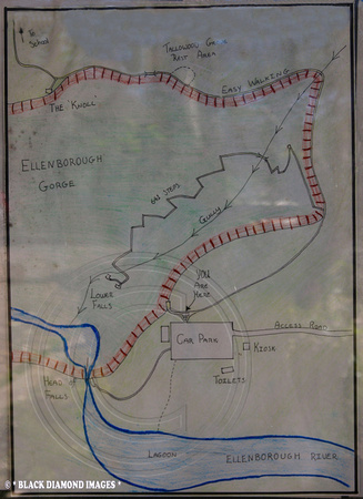 Map - Ellenborough Falls, Elands,NSW