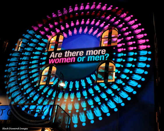 Come To My Census, 2012 Vivid Sydney Festival of Light Music and Ideas - Cadman's Cottage, The Rocks, Sydney, NSW