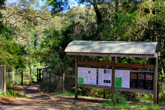 Interpretive Signboard - Ellenborough Falls - Elands, NSW
