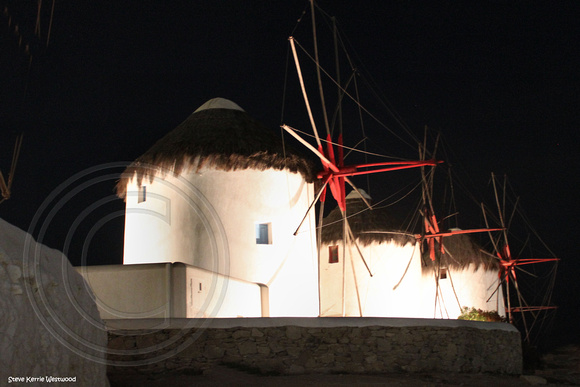 Windmills, Mykonos (Chora), Greek Islands