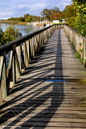 Boardwalk, Laurieton, Camden Haven River, Mid North Coast, NSW