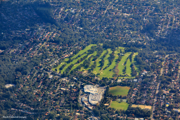 Pymble Golf Course in Sydney's North, NSW