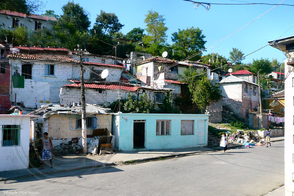 Country Town Scene, Albania