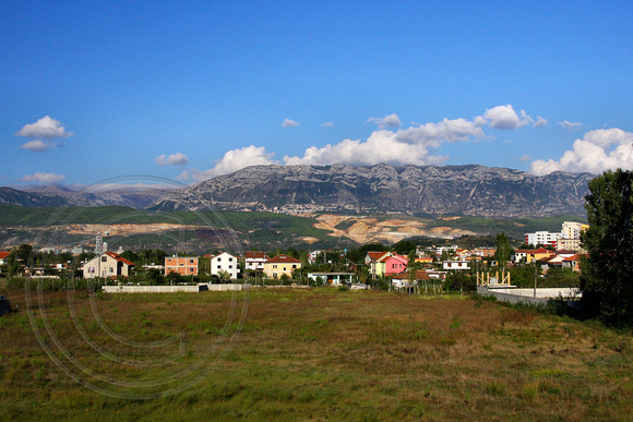 Scenery Road To Tirana