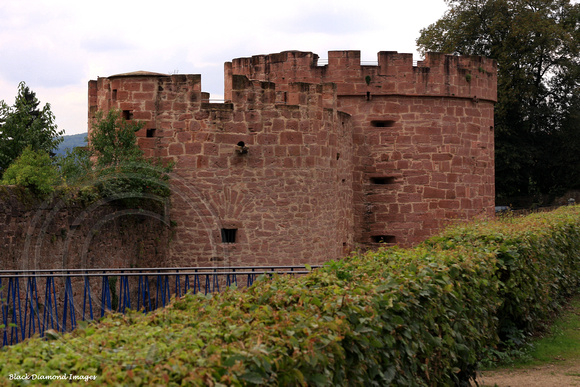 Büdingen Medieval Fortress, Wetteraukreis, Hesse, Germany