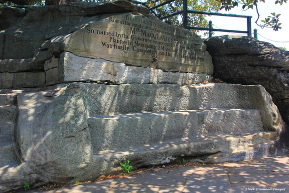 Lady Macquarie's Chair, Sydney Botanic Gardens