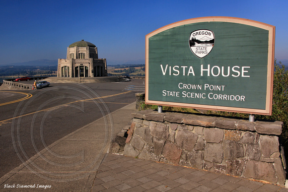 Vista Point, Columbia Gorge, Oregon, USA
