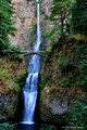 Benson Bridge & Multnomah Falls, Columbia Gorge, Near Portland, Oregon, USA