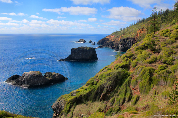 The Green Pool & Cathedral Rock - Captain Cook National Park, Norfolk National Park, Norfolk Island