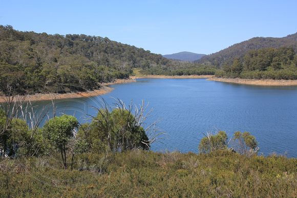 Tooma Dam on Khancoban-Cabramurra Rd, NSW 13.1.2016