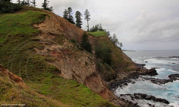 Point Ross Looking to Point Hunter, Norfolk Island