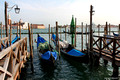 Gondolas,Venice, Italy