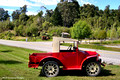 Red Mini Ute, Bushmans Centre, Pukekura, West Coast South Island, New Zealand