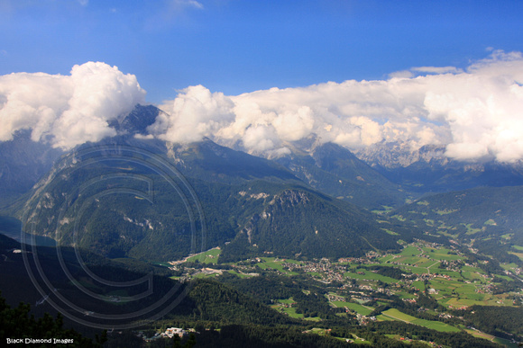 View From Hitler's Eagles Nest, Bavaria, Germany
