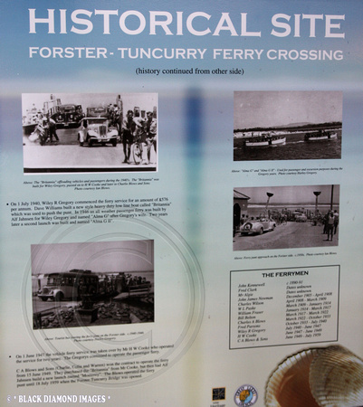 Ferry Crossing History - Forster Tuncurry,NSW