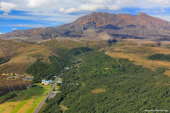 Whakapapa, Mt Ruapehu, Tongariro National park,  North Island, New Zealand