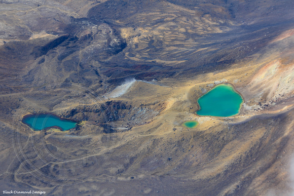 Emerald Lakes Mt Tongariro, North Island, New Zealand