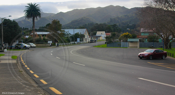 Townscape Coromandel, Coromandel Peninsula, North Island, NZ