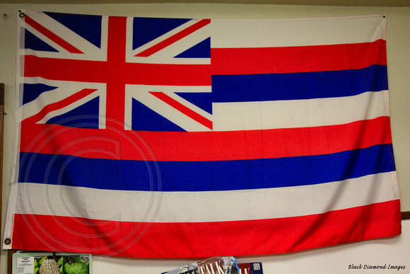 Hawaiian Flag, The Big Island, Hawaii