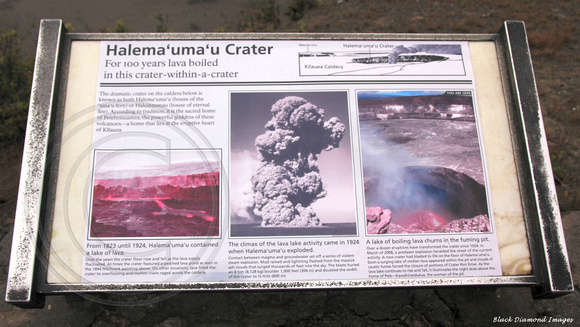 Halema'uma'u Crater, Kilauea Volcano, The Big Island, Hawaii