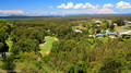 View To Cape Hawke & Forster-Tuncurry From The Top of Tallwoods Village, Hallidays Point, NSW