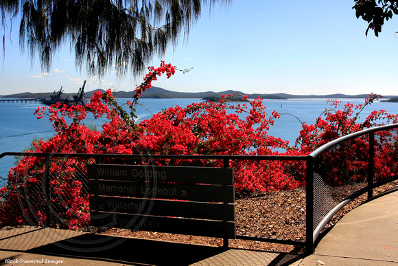 View From William Golding Memorial Lookout - Gladstone, Queensland, Australia
