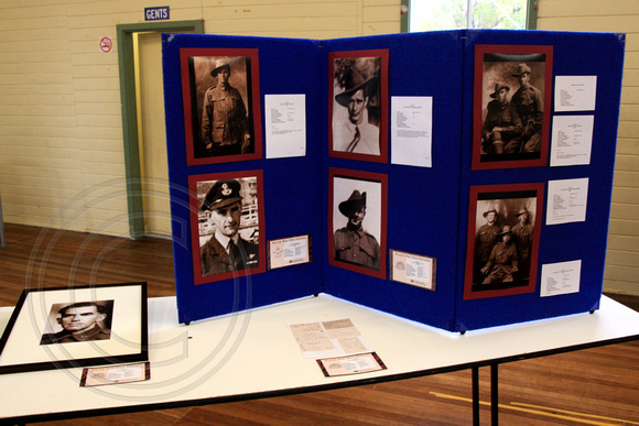 'A Brave Face' - Great Lakes Historical Museum 2010 Anzac Portrait Exhibition Forster, NSW