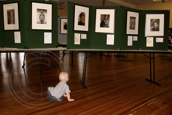'A Brave Face' - Great Lakes Historical Museum 2010 Anzac Portrait Exhibition Forster, NSW