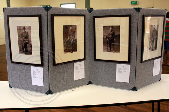 'A Brave Face' - Great Lakes Historical Museum 2010 Anzac Portrait Exhibition Forster, NSW