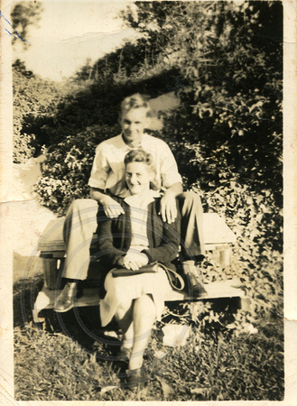June and Max Wright 1946